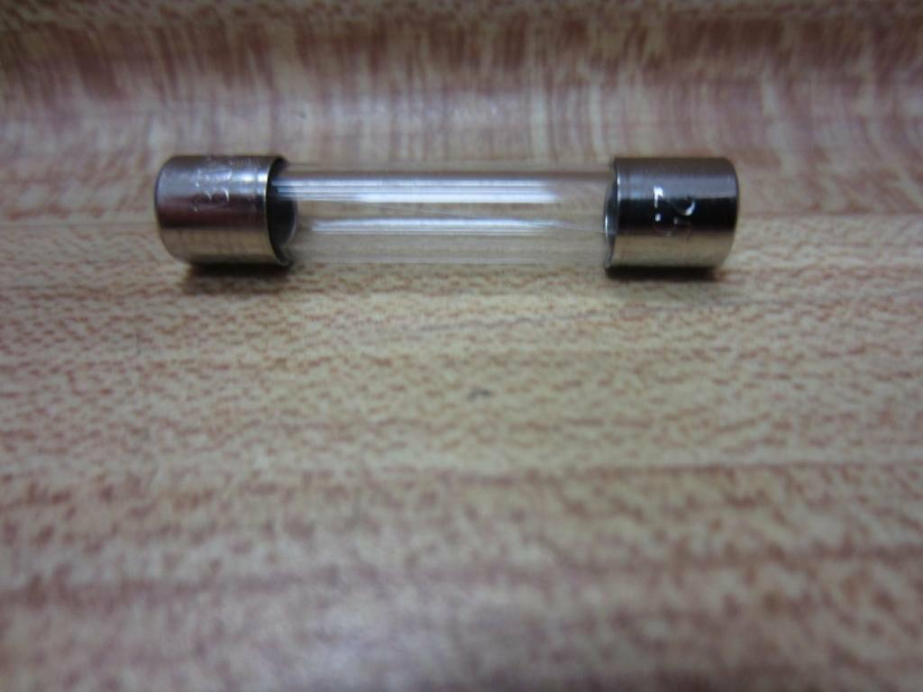 Bussmann AGC-1-6/10-R AGC Series Fuse, Fast Acting, 1-6/10 Amp, 250V, Glass Tube, 1/4" x 1-1/4", Rohs Compliant (Pack of 5)