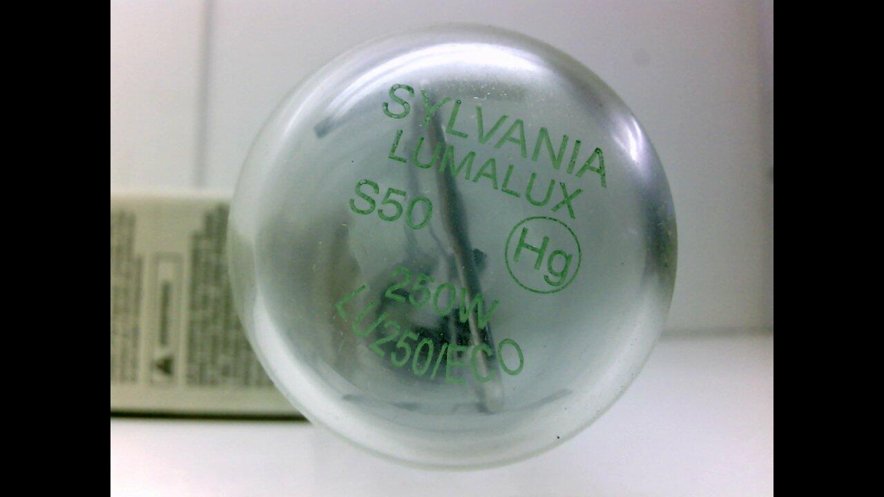 SYLVANIA S50 - Pack of 2 - Lumalux High Pressure Sodium Lightbulb 250W S50 - Pack of 2 -