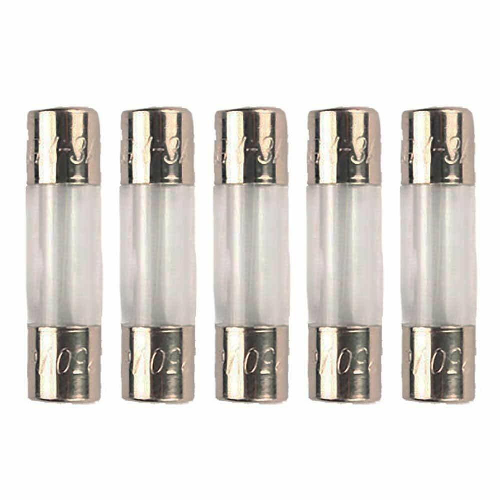 Bussmann AGX-3 AGX Series Fuse, Fast Acting, 3 Amp, 250V, Glass Tube, 1/4" x 1" (Pack of 5)