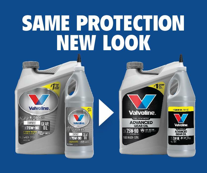 Valvoline SynPower SAE 75W-90 Full Synthetic Gear Oil 1 QT