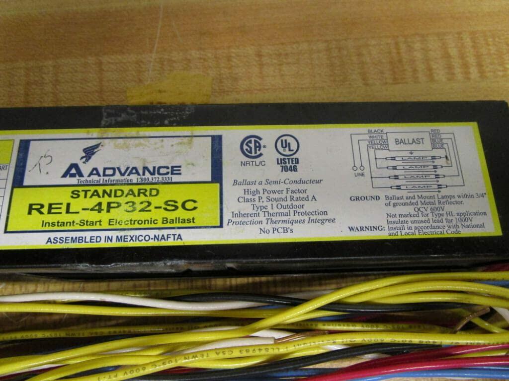 Advance Transformer REL-4P32-SC Ballast