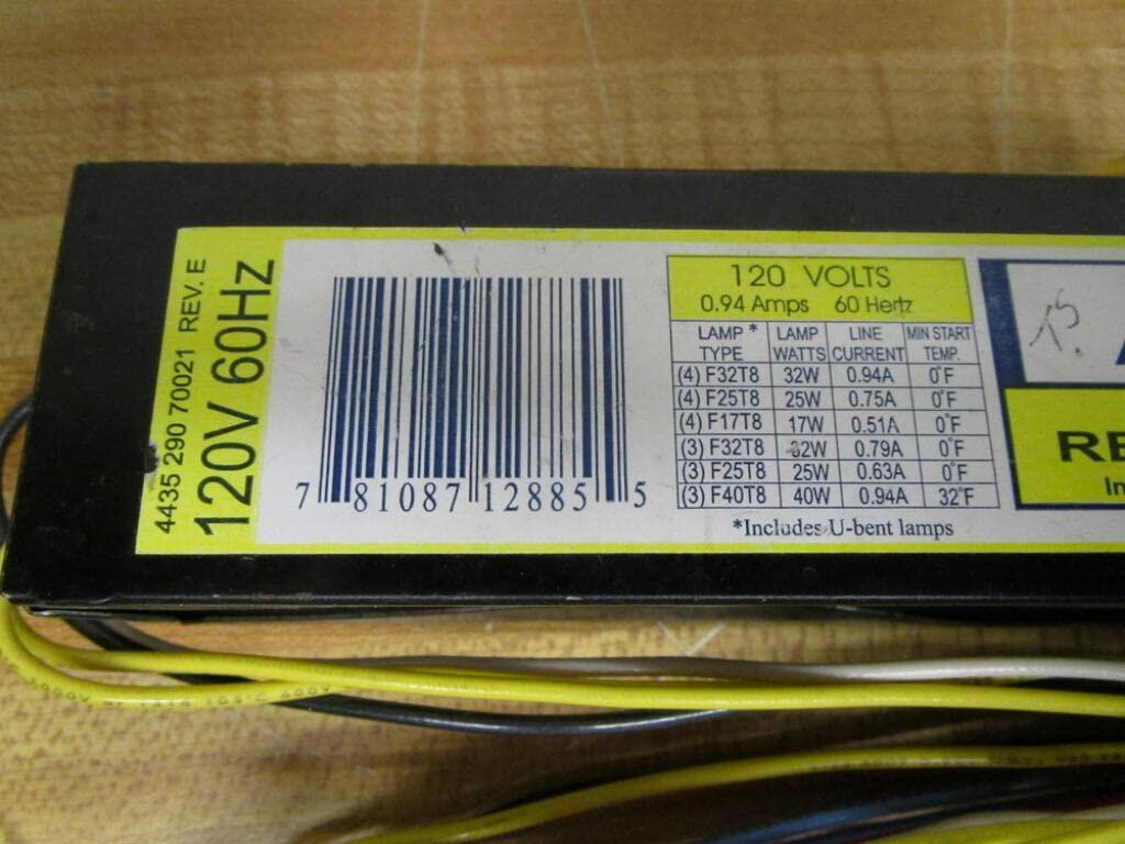Advance Transformer REL-4P32-SC Ballast