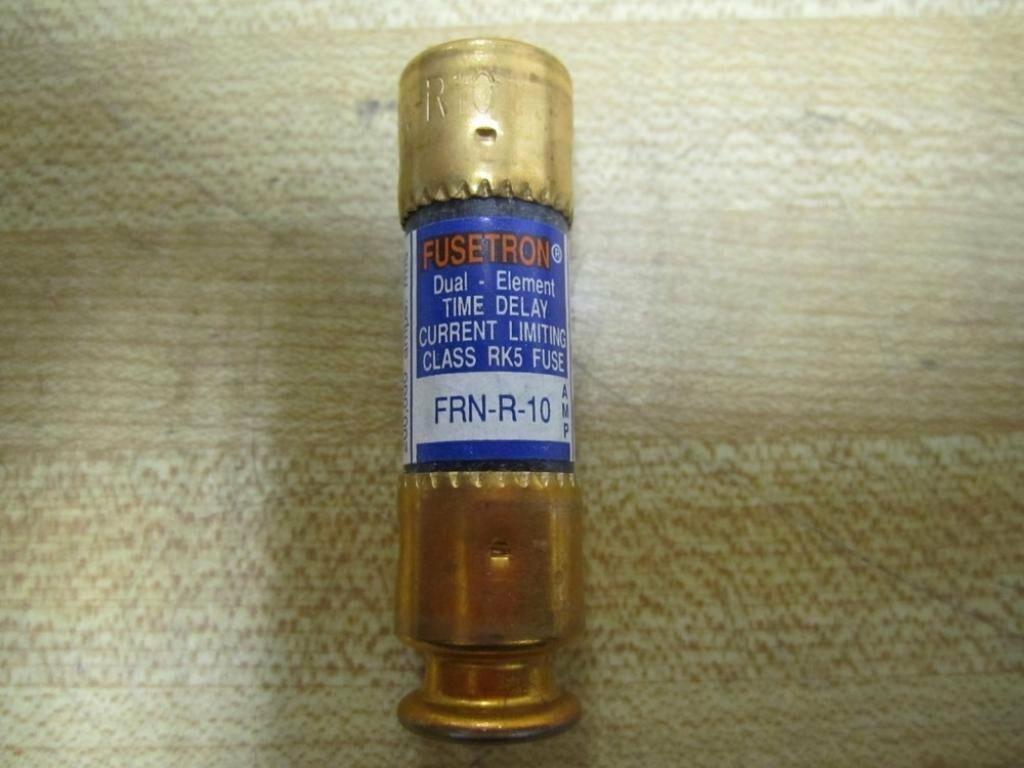 Bussmann FRN-R-10 Fusetron Fuses FRNR10 (Pack of 10)