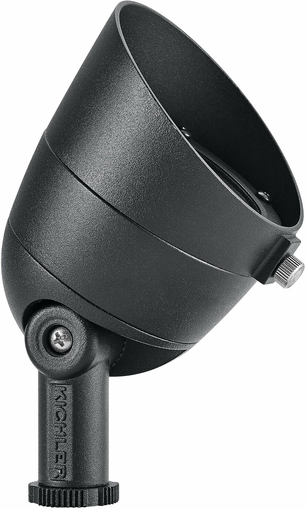 Kichler 16151BKT27 Transitional Accent from Landscape LED Collection Finish, 3.50 inches, Textured Black