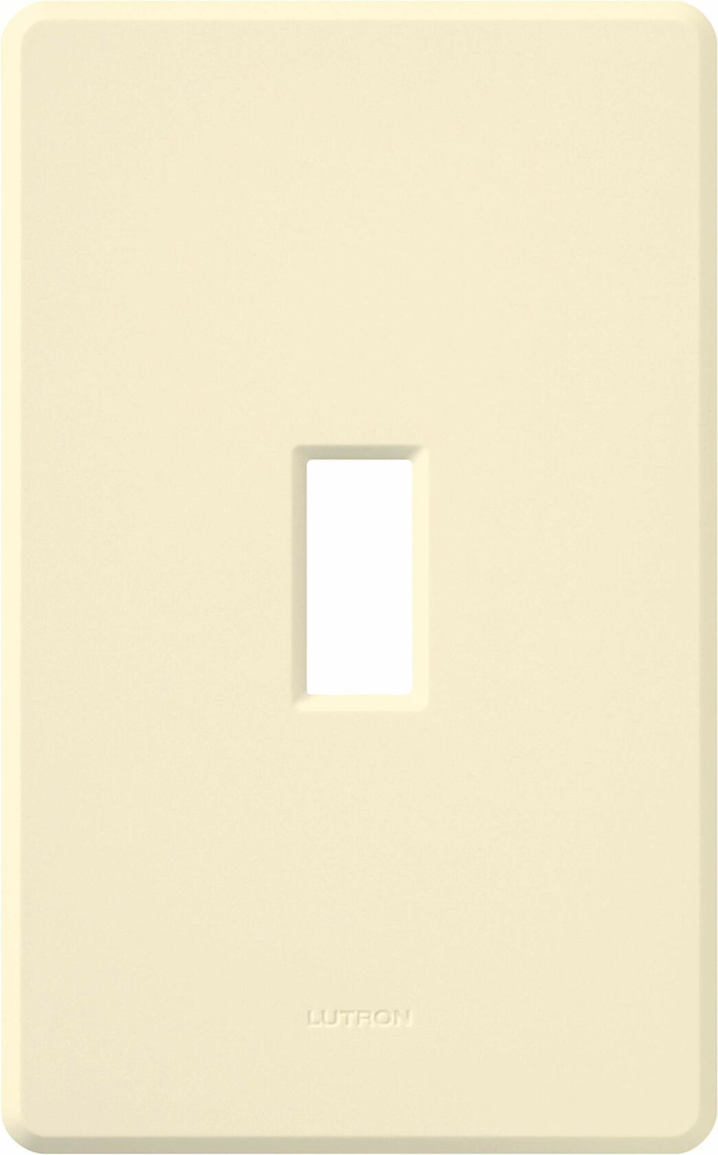 Lutron FW-1-AL Wallplate, Almond