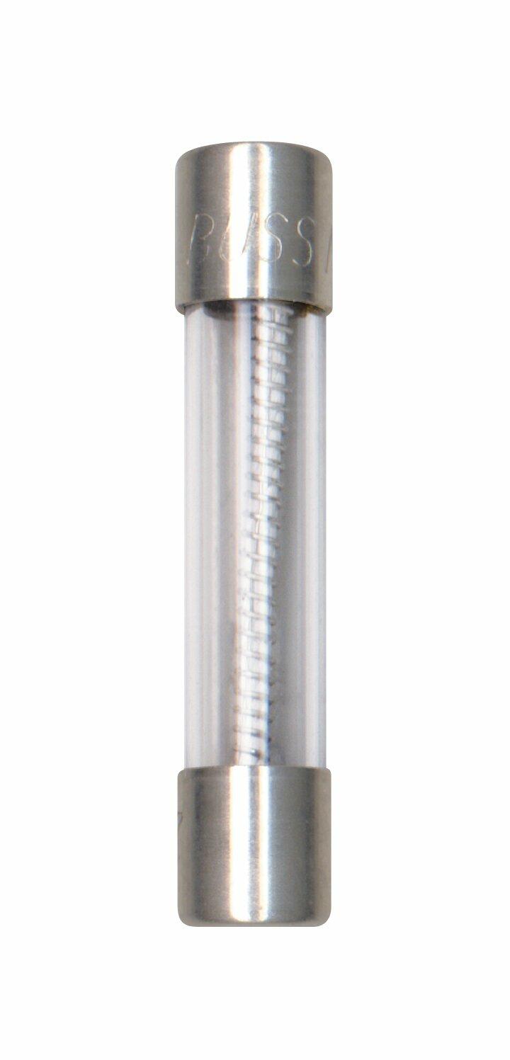 Bussmann MDL-1/2 1/2 Amp Time-Delay Glass Tube Fuse, 250V UL Listed 5-In Tin
