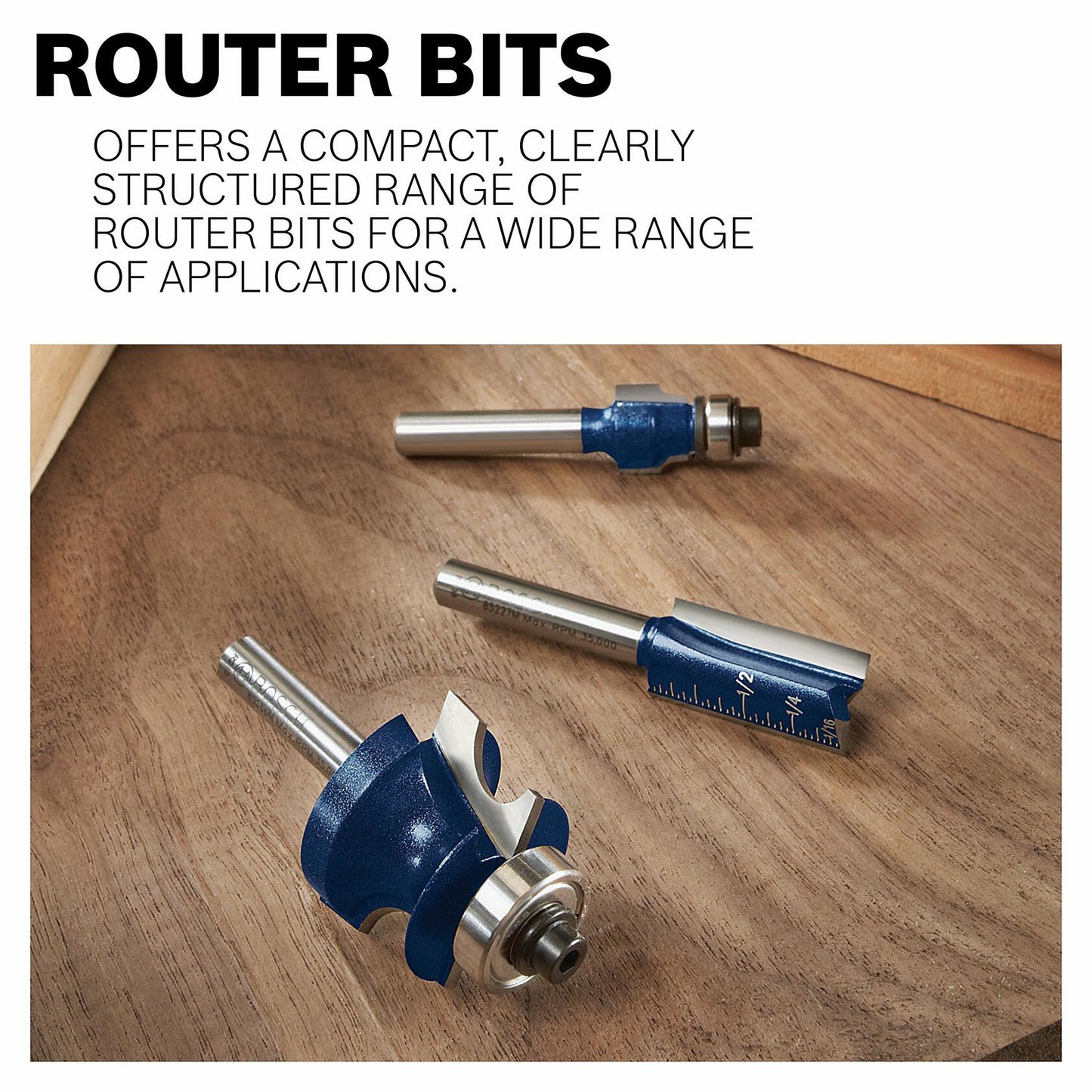 Bosch 85582M 1-1/2 in. x 5/8 in. Carbide Tipped Classical Bit