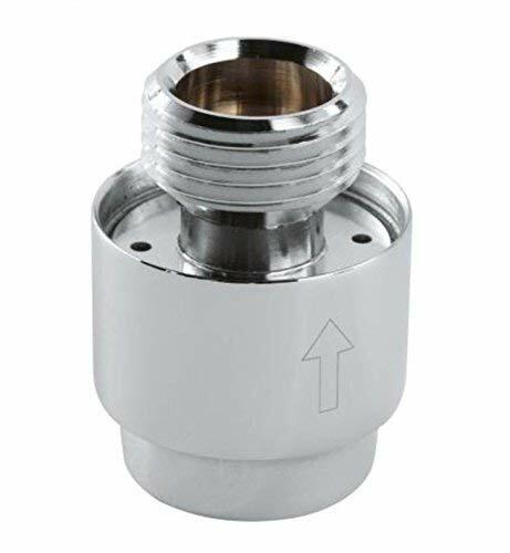 GROHE 7911000 1/2-Inch Handheld Shower Inline Vacuum Breaker, Starlight Chrome