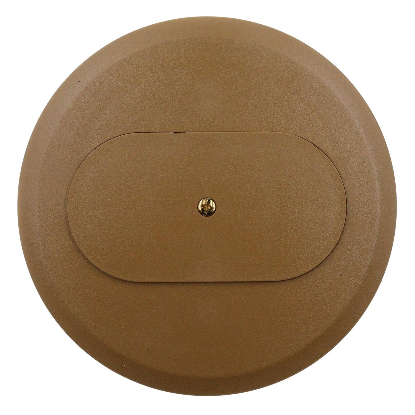 Carlon E97DSC Round Duplex Receptacle Cover, Diameter: 5", Non-Metallic