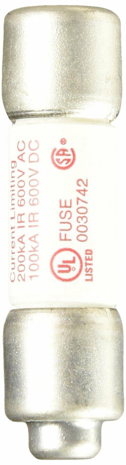Mersen ATMR Amp-Trap Fast Acting/Class CC Fuse, 600VAC/DC, 200k AC/100kA DC, 6 Ampere, 13/32" Diameter x 1-1/2" Length
