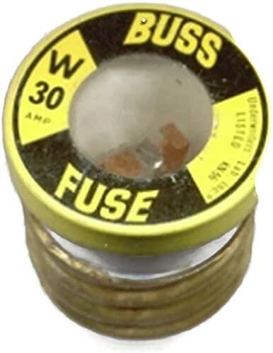 Bussmann W-30 30A 125V Cartridge Fuse