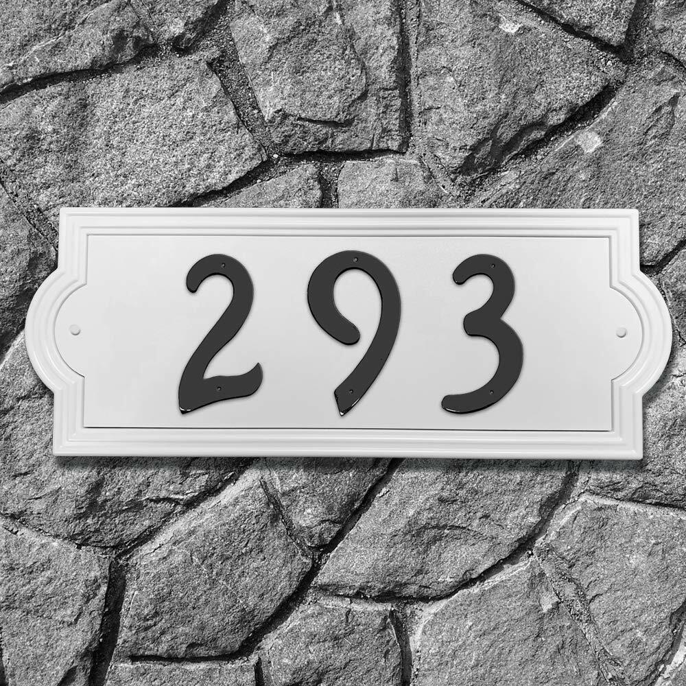 HY-KO PRODUCTS BK-40/4 Metal House Number 4 (FOUR), 4" High, Black