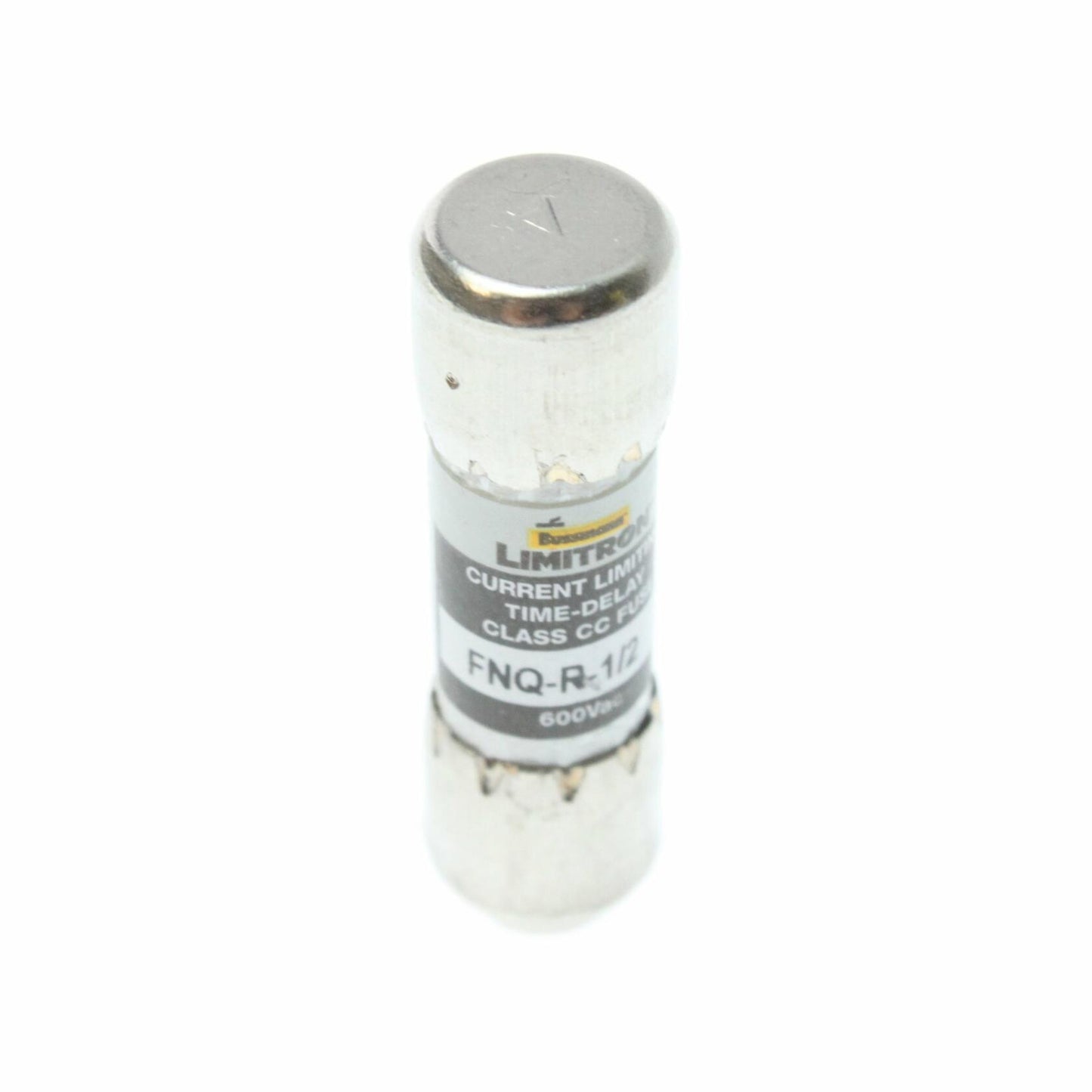 Cooper Bussmann FNQ-R-1/2 Limitron Class CC Time-Delay Fuse, 1/2-Amp, 600-Volts