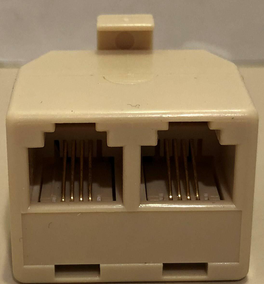 Two - Way Phone Splitter (Ivory)