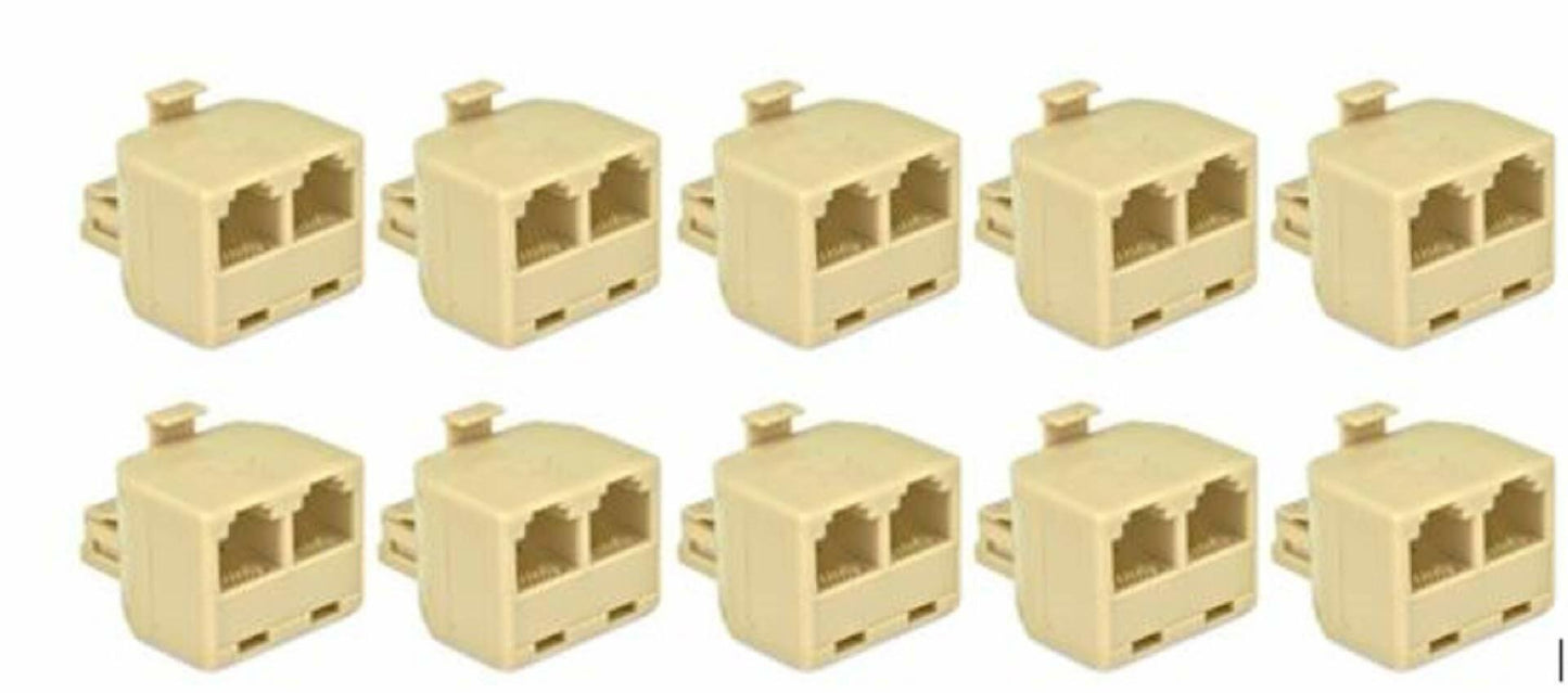 Two - Way Phone Splitter (Ivory)