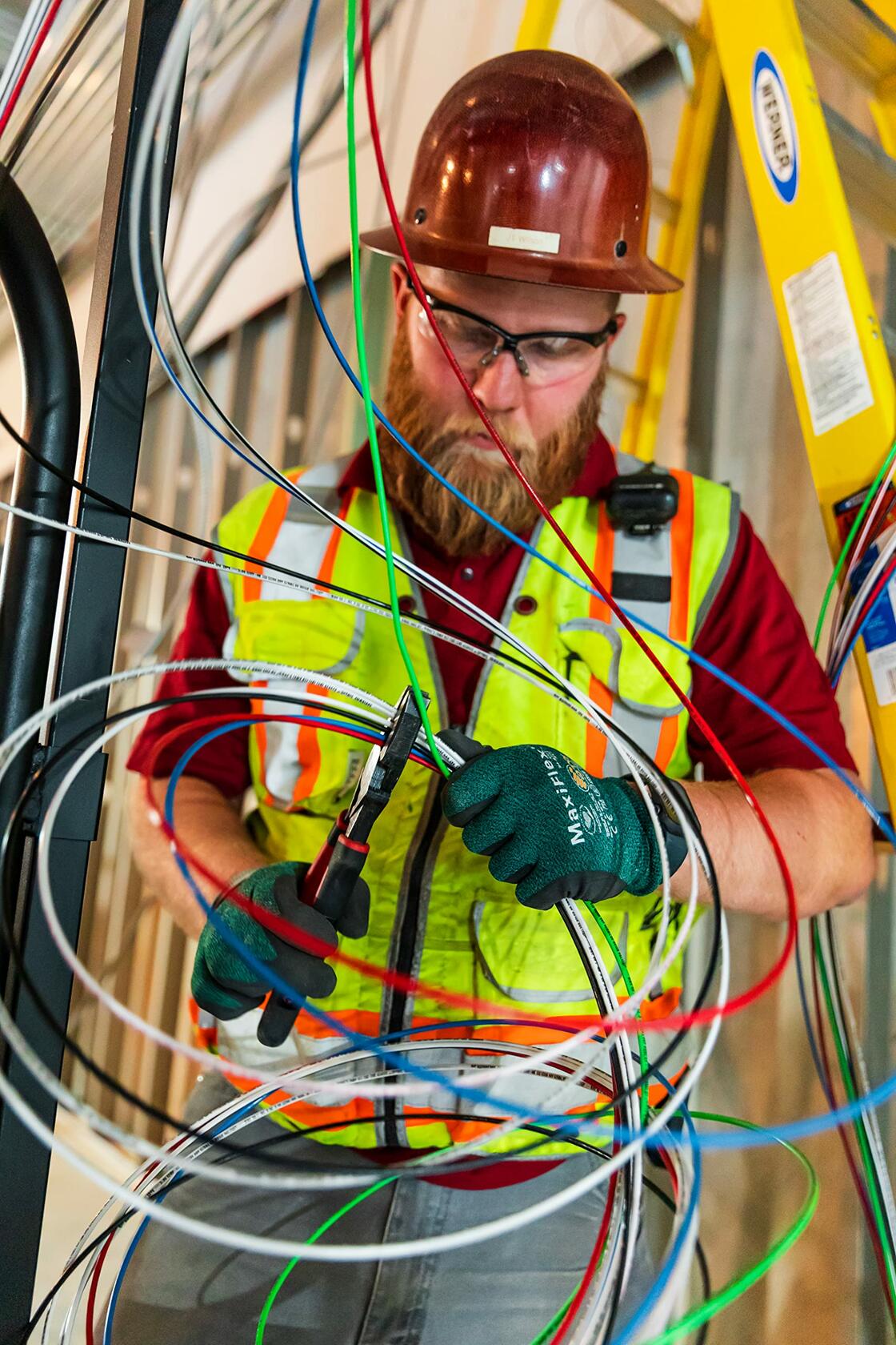 500 ft. 10 Orange Stranded CU THHN Wire