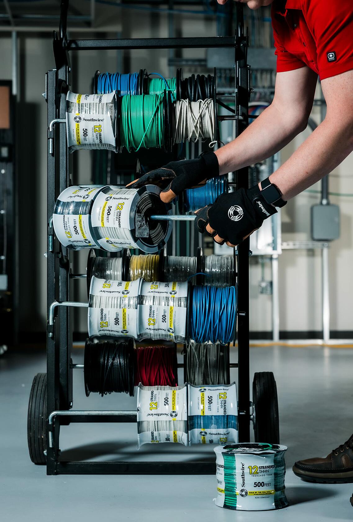 500 ft. 10 Orange Stranded CU THHN Wire