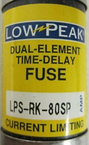 Bussman LPS-RK-80SP Low-Peak Dual Element