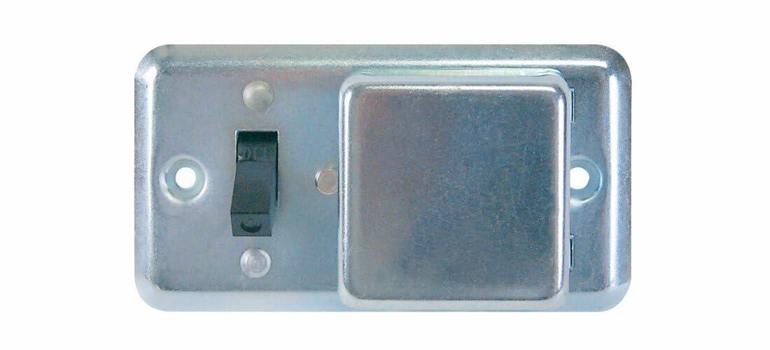 Cooper BP/SSU Bussman Switch & Fuse Holder, Gray