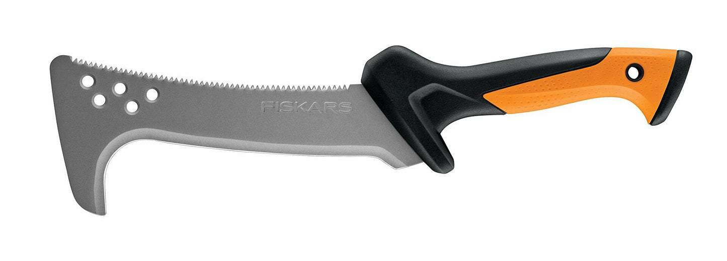 Fiskars 18" Billhook Saw - Cut Shrubs, Hedges, Small Branches, and Woody Saplings - Lawn & Garden Tool