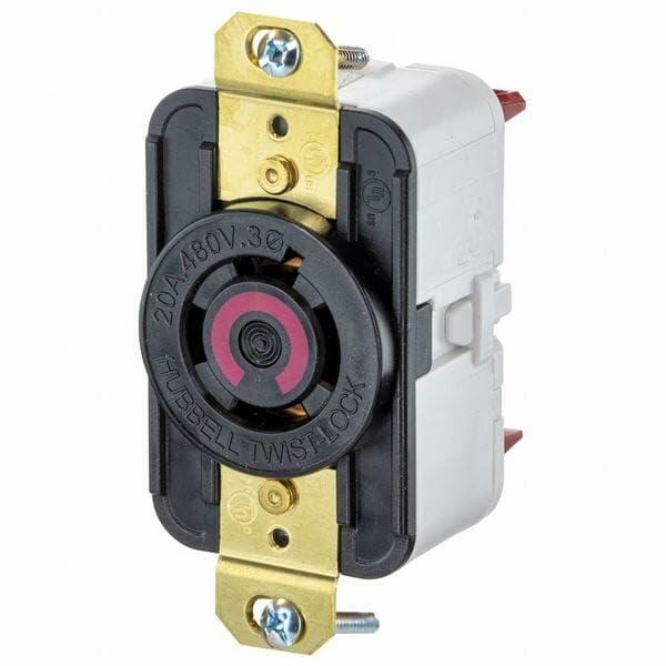 Hubbell 78857 Locking Receptacle, See Image