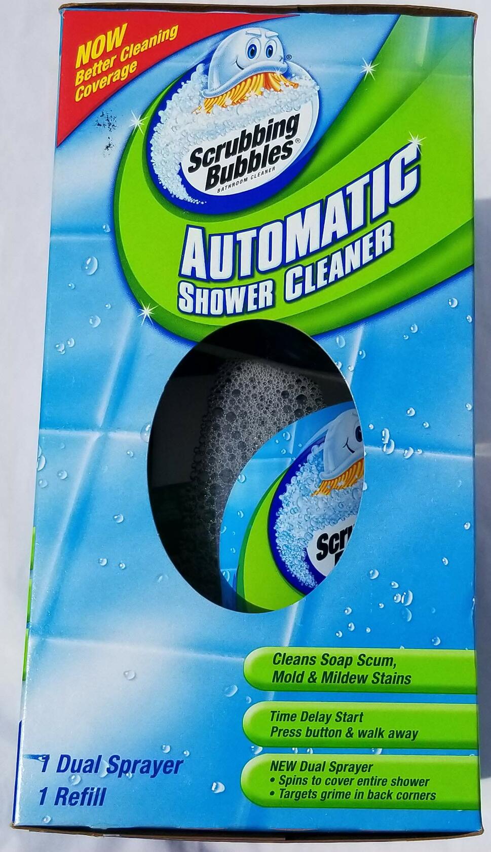Scrubbing Bubbles Automatic Shower Cleaner Kit with 34 oz Bottle