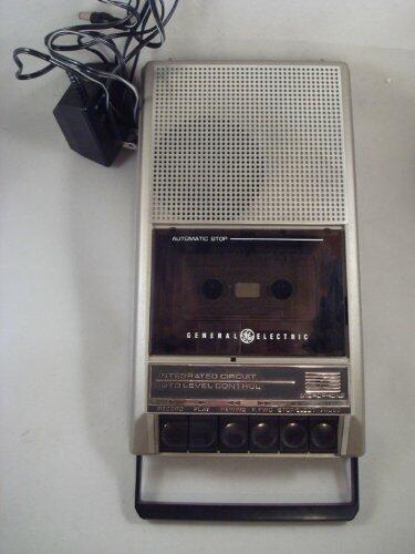 Ge General Electric Cassette Recorder Slim Style 3-5015/16 (3-5016 D)