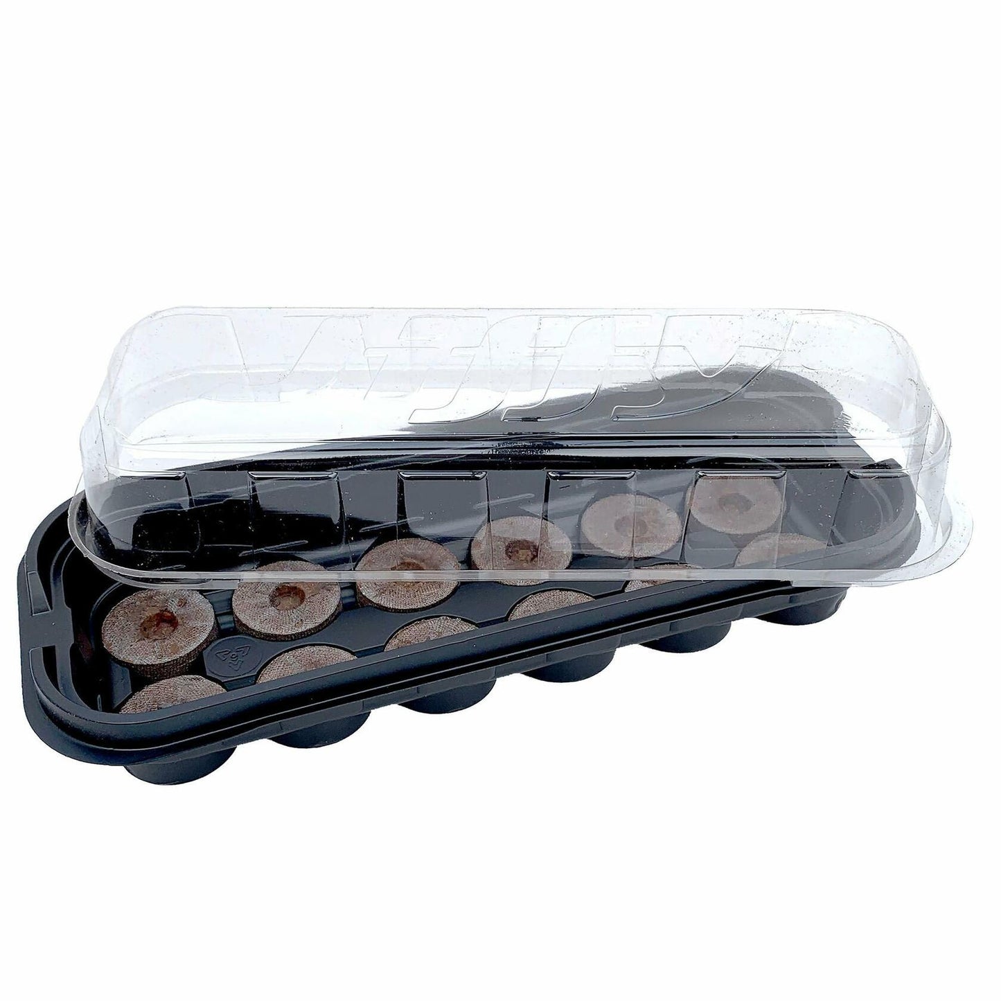 Jiffy Windowsill Seed Starting Greenhouse with 12 Biodegradable 36mm Peat Pellets