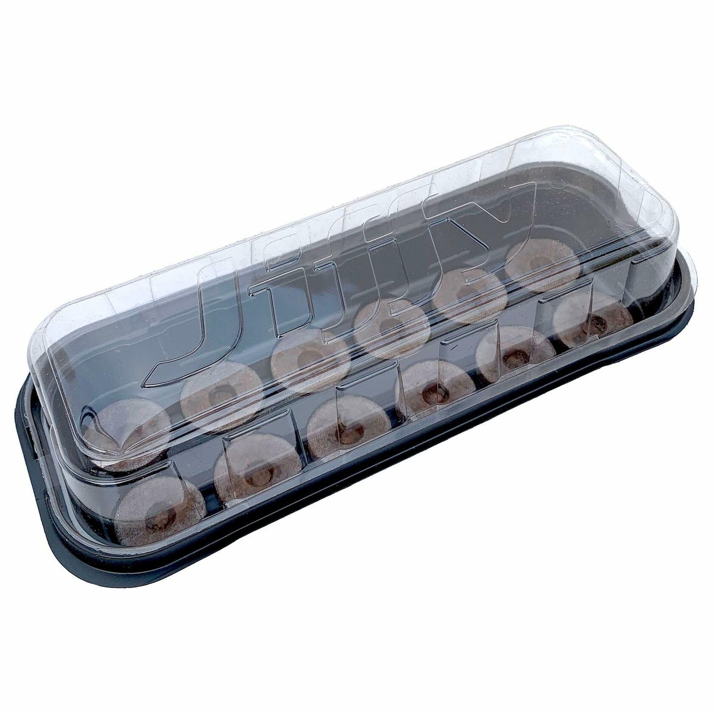 Jiffy Windowsill Seed Starting Greenhouse with 12 Biodegradable 36mm Peat Pellets