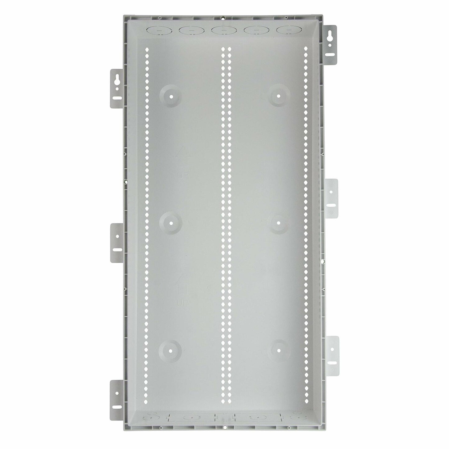 Legrand - On-Q 30 Inch Media Enclosure, WiFi Electrical Box, Cable Management Box for Distribution of Networking Service, Recessed Media Box Lets Signal Through, White, ENP3050NA