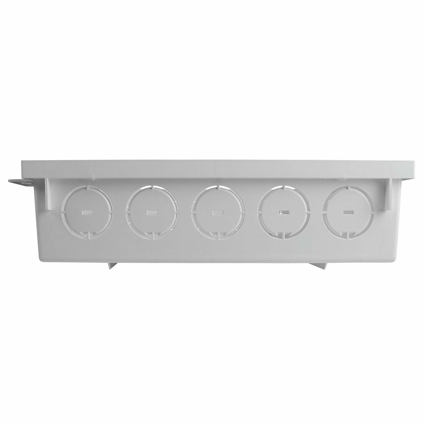 Legrand - On-Q 30 Inch Media Enclosure, WiFi Electrical Box, Cable Management Box for Distribution of Networking Service, Recessed Media Box Lets Signal Through, White, ENP3050NA