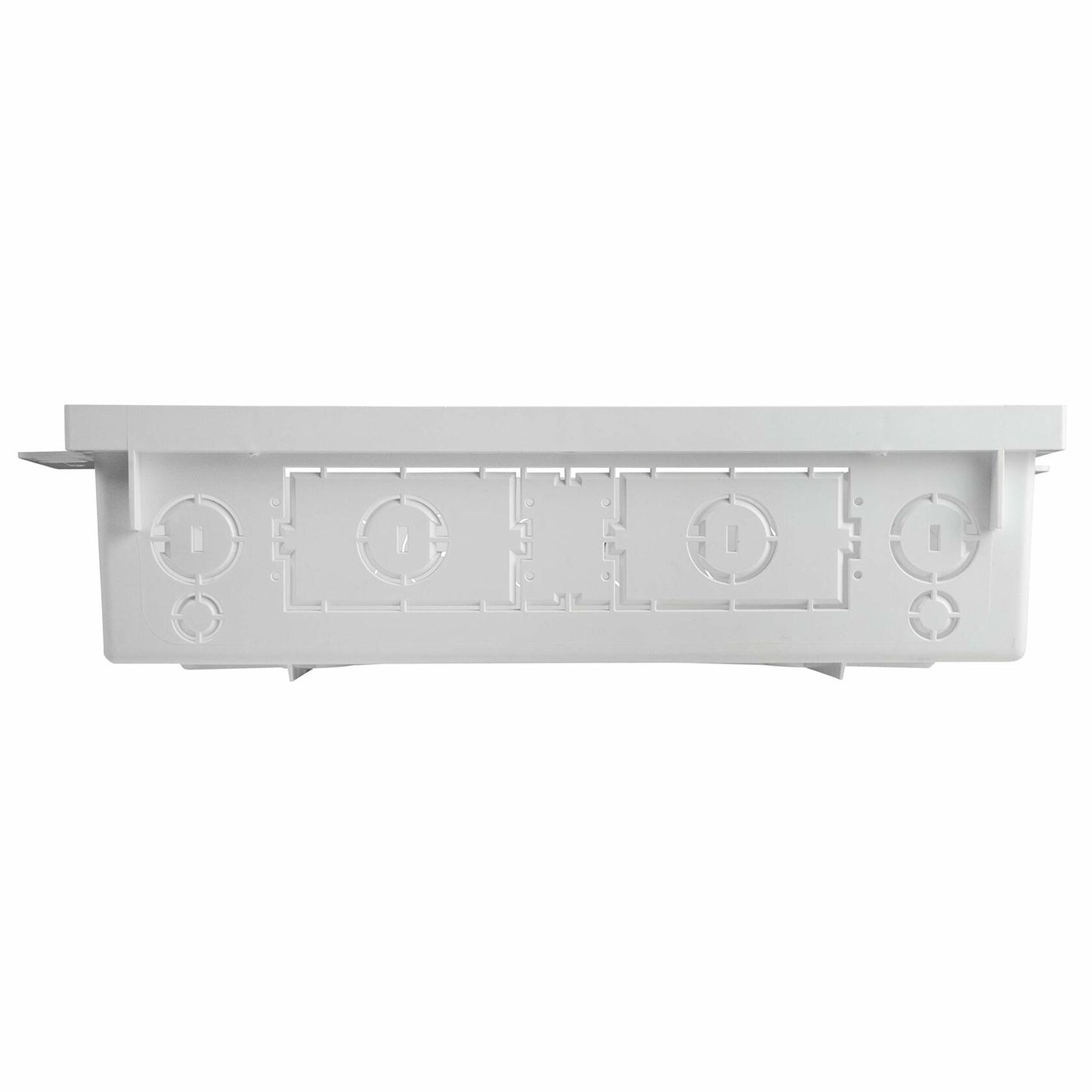 Legrand - On-Q 30 Inch Media Enclosure, WiFi Electrical Box, Cable Management Box for Distribution of Networking Service, Recessed Media Box Lets Signal Through, White, ENP3050NA