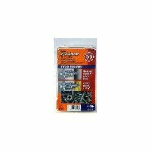 Buildex E-Z Ancor 25316 Hollow Wall Anchor, 1-1/4 in L, Zinc, Zinc, 50 lb