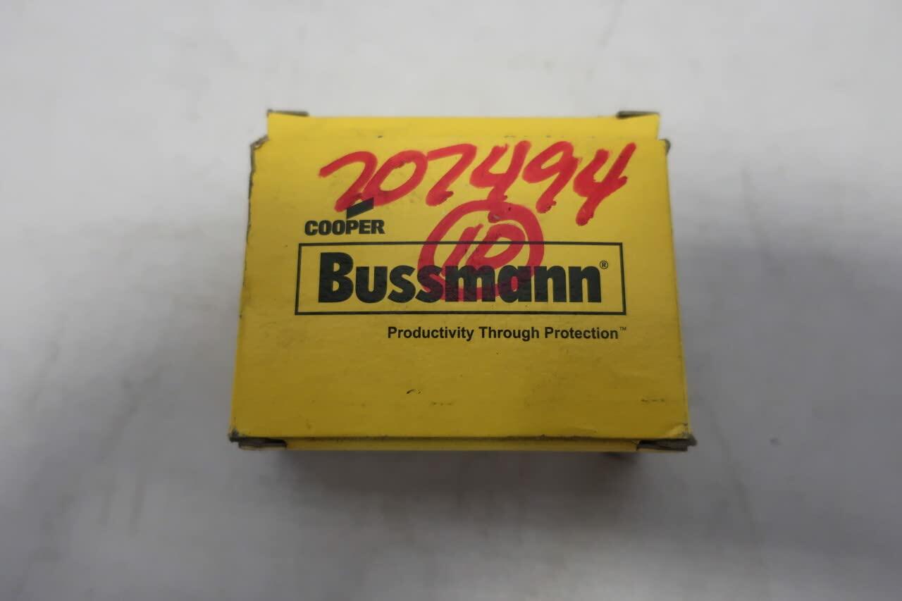 Box of 10 COOPER BUSSMANN NON-15 BUSS K5 15A AMP 250V-AC Cartridge Fuse