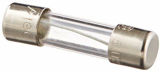 Mersen GGA Glass Time-Delay Electronic Fuse, 250VAC/125VAC, 35A/10kA, 1/4 Ampere, 5mm Diameter x 20mm Length