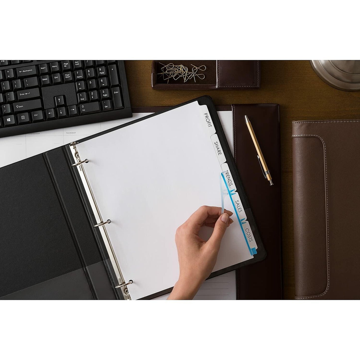 Avery 5 Tab Print & Apply Dividers, Index Maker, 5 Sets (11436)