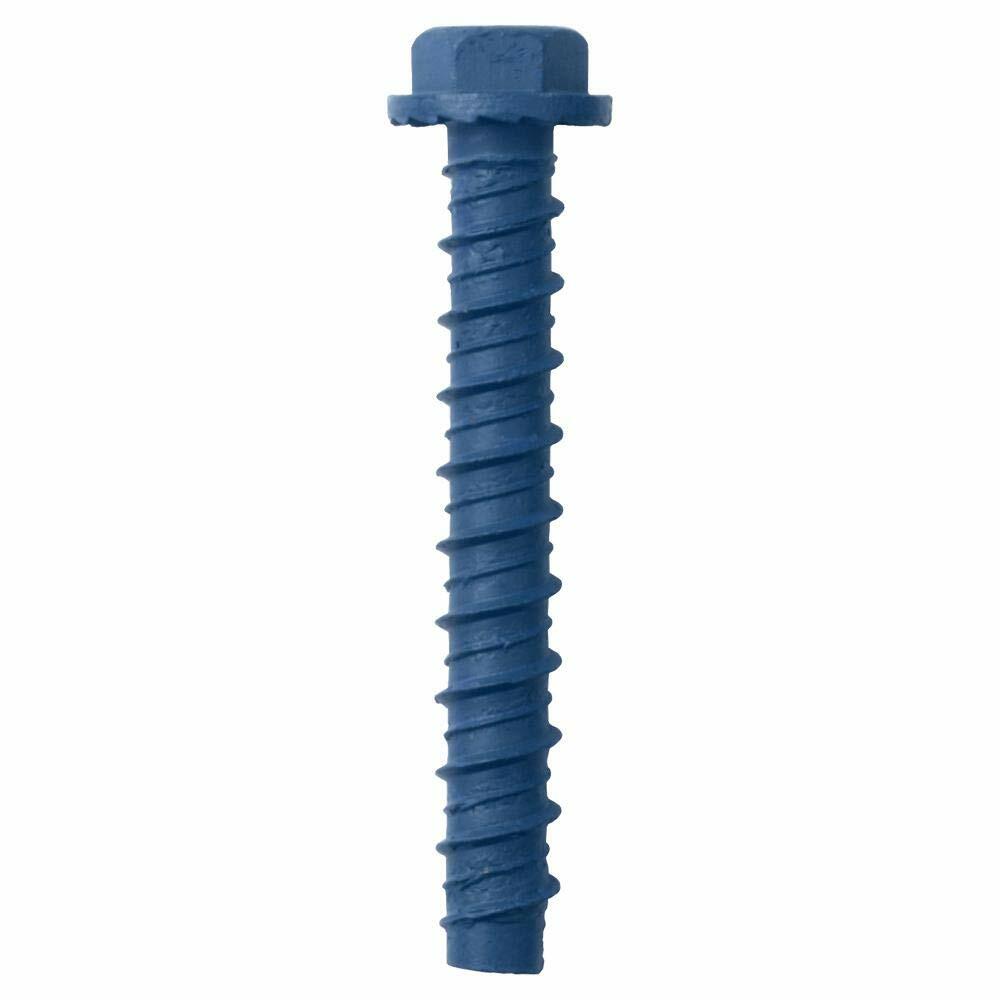 GRK 50408 Tapcon Concrete Screw Anchors 1/2" by 6", (2per Pack)