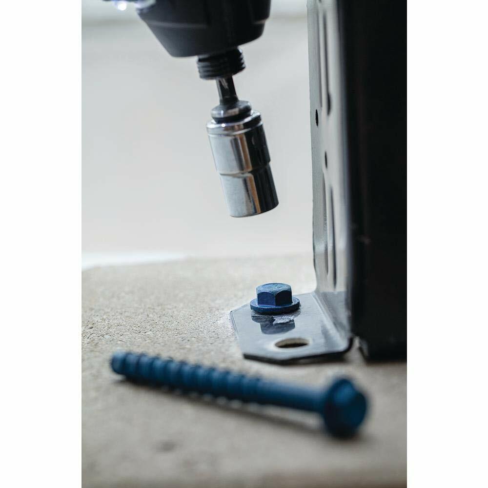 GRK 50408 Tapcon Concrete Screw Anchors 1/2" by 6", (2per Pack)