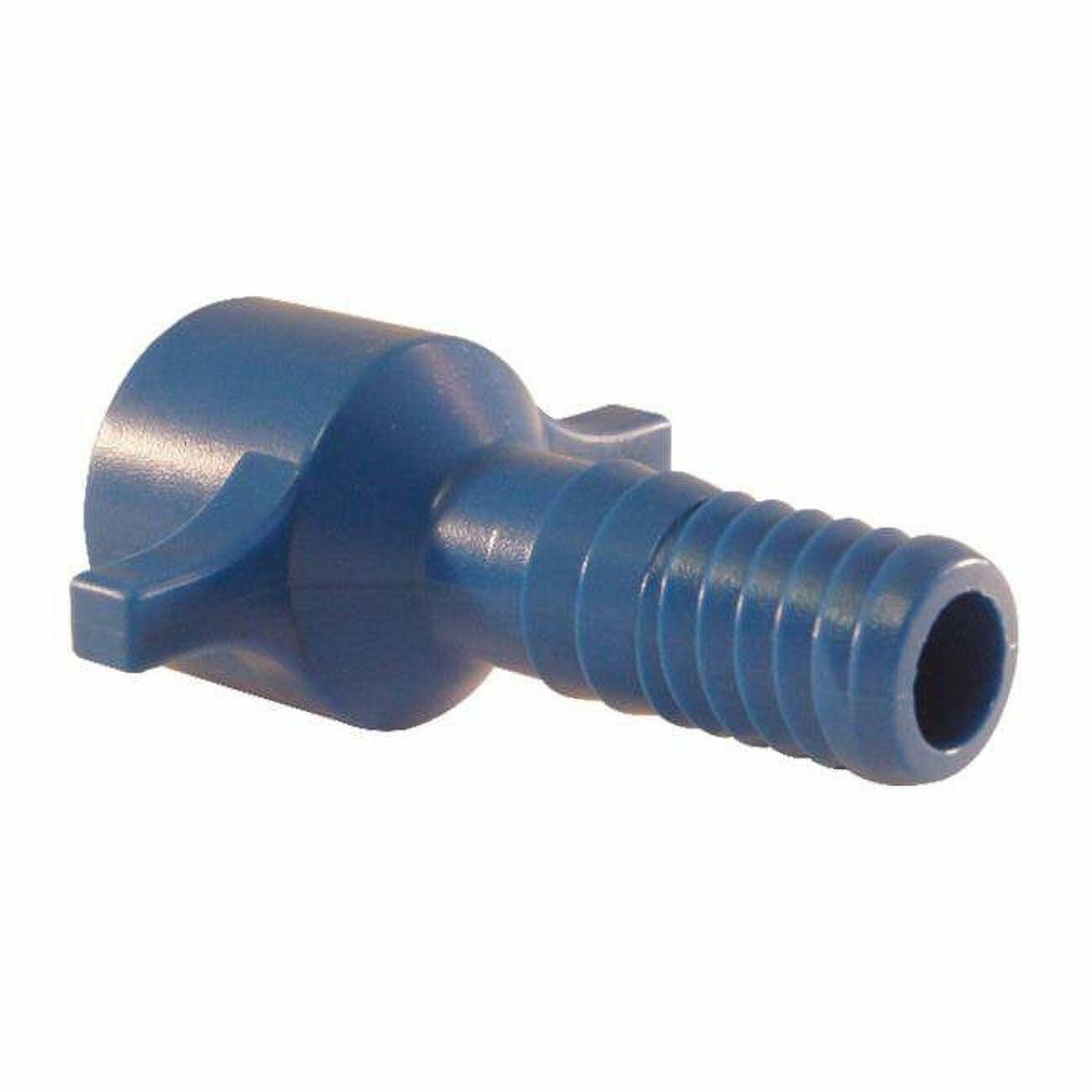 Apollo Blue Twister 1/2 in. Insert x 1/2 in. Dia. FPT Acetal for Pressure Applications Female Adapter