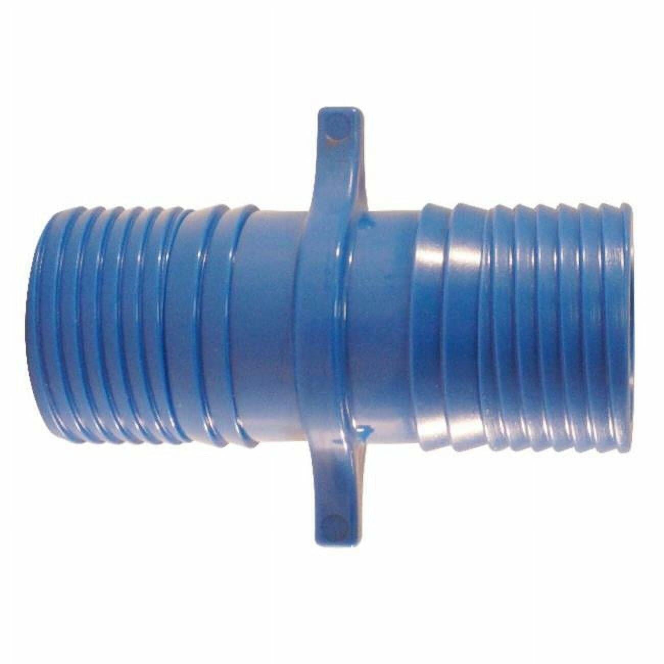 The Mosack Group Inc Apollo Blue Twister 1-1/4 in. Insert x 1-1/4 in. Dia. Insert Acetal for Pressure Applications Coupling