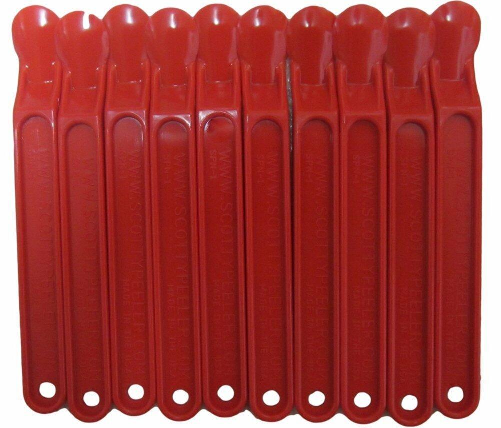 Scotty Peeler - The Original Label & Sticker Remover (Set of 10 Red)