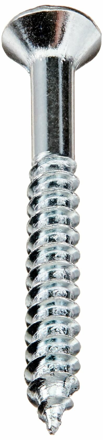 Hillman 40818 6 x 1.25 in. Phillips Flat Head Wood Screw - pack of 5