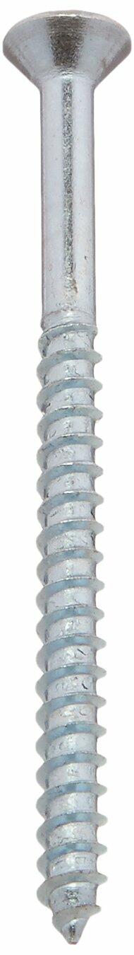The Hillman Group 40860 Flat Head Phillips Wood Screw, 12-Inch x 3-Inch, 25-Pack, zinc