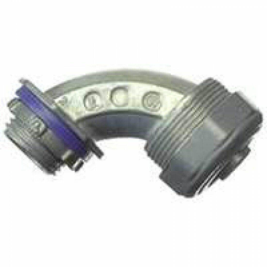 Halex 91697 3/4-Inch Zinc 90-Degree Liquid Tight Connector