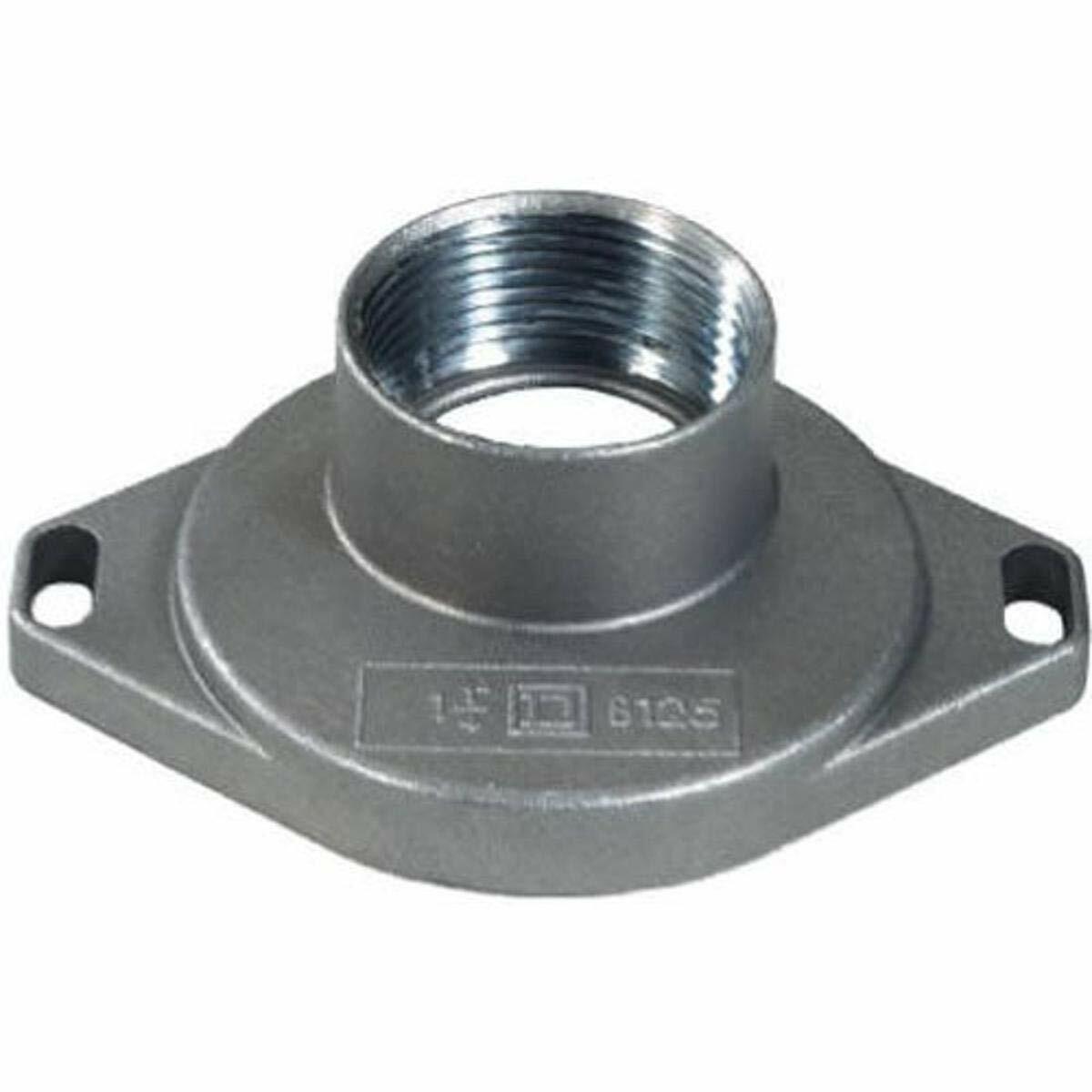 Square D B125 Conduit Hub, 1-1/4 in, Aluminum