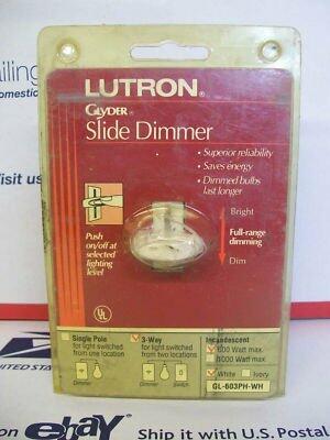Lutron Electronics GL-603PH-WH GL-603PH-WHyder Preset Dimmer
