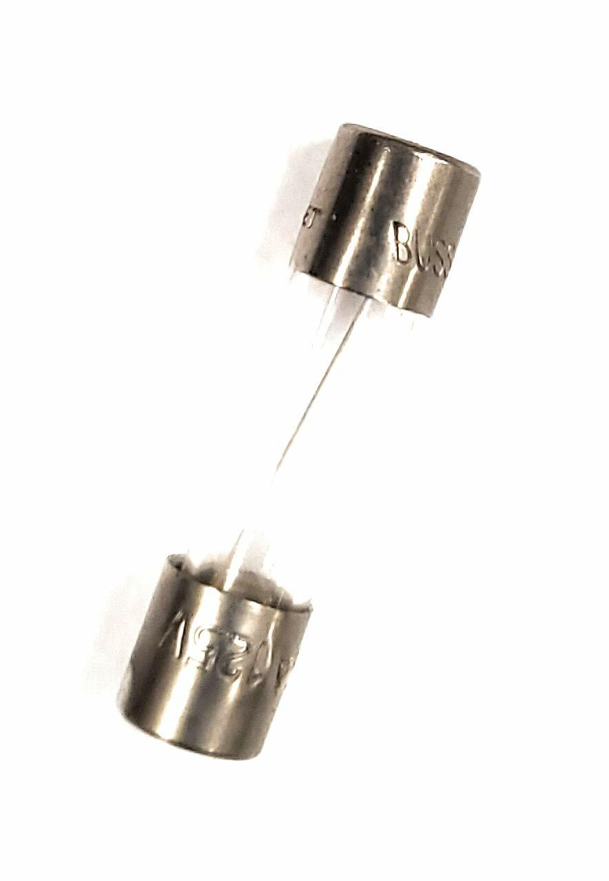 Bussmann GMA-6A 6 Amp Glass Fast Acting Cartridge Fuse (5PC PACK)