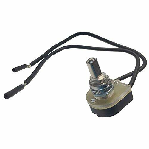 GB GSW-24 Pushbutton Switch, 1/3/6 A, 125/250 V, SPST, Lead Wire Terminal, Plastic Housing Material, Chrome