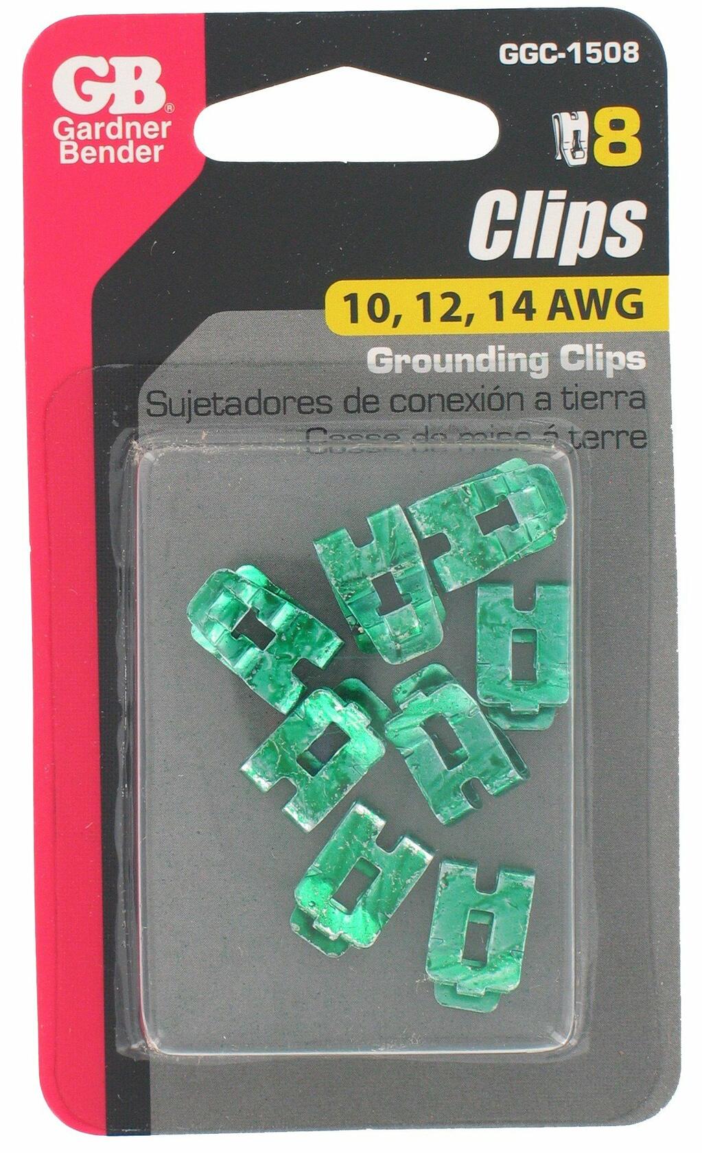 Gardner Bender 8 In. 12 AWG Captured Screw Grounding Pigtail (2-Pack) GGP-1502