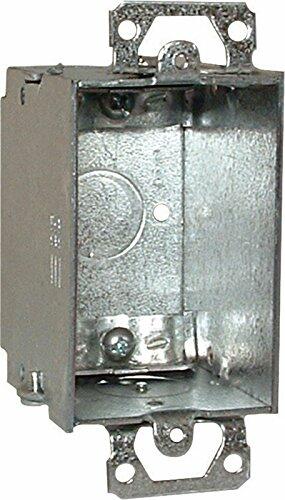Hubbell Raco 519 Single Gang Switch Box With Clamps